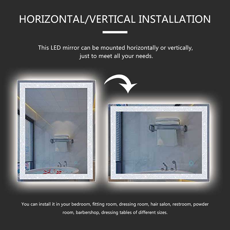 Vertical and Horizonta mounted